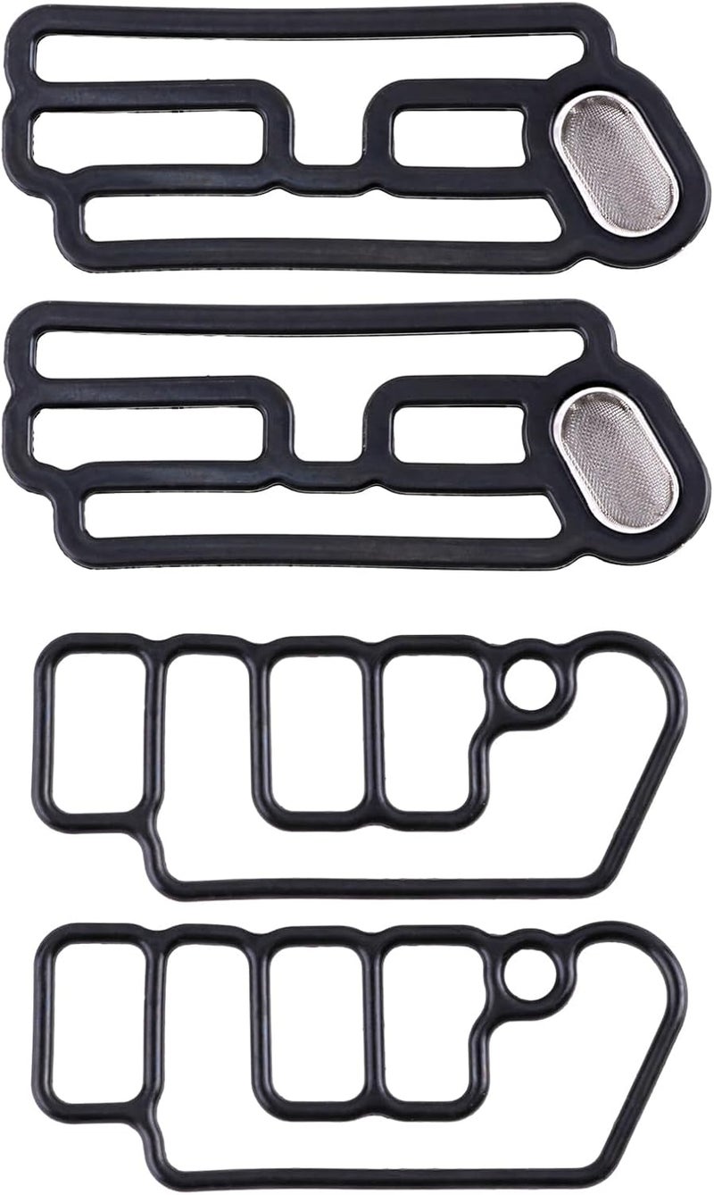 Cybal 15815-R70-A01 15845-R70-A01 4Pcs Head Cylinder Solenoid Valve Gasket Fit 08-17 Acura RDX【Honda】 Accord/Accord CROSSTOUR/CROSSTOUR/Odyssey/Pilot 3.5L 15810-R70-A02,15810-R70-A03,15810-R70-A04,918056GS - Image 3